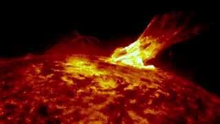 NASA  Phoenix Prominence Eruption [upl. by Button]