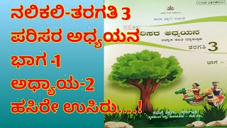 Nalikali parisara adyayana 3rdನಲಿಕಲಿ ಪರಿಸರ ಅಧ್ಯಯನಭಾಗ1 englishwithckckala [upl. by Auqenaj360]