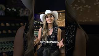 Happy Thanksgiving from today’s RedKettleKickoff halftime performer Lainey Wilson DallasCowboys [upl. by Asila]