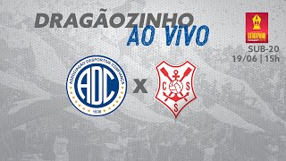 Confiança x Sergipe  Sergipano Sub20 19062024 [upl. by Nair543]