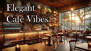 Elegant Café Vibes ☕ Coffee Table Jazz 🎷  Smooth Jazz for Relaxing and Creativity 2024 [upl. by Miran216]