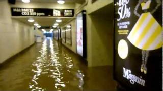 FLOODING ELEVATOR in a tunnel full of water [upl. by Gombach]