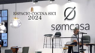 Stand sømcasa en Espacio Cocina SICI Feria Hábitat València 2024 [upl. by Nosecyrb376]