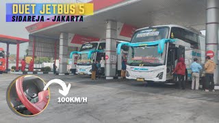 TRIP AKAP BEsT PREMIUM ASCELLA II HINO RK 8 TEMBUS 120KMH [upl. by Jocelin]