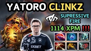 🔥 736c YATORO CLINKZ Suppressive Fire Highlights 🔥 YATORO Cooking Pub Farming Kills  Dota 2 [upl. by Staford]