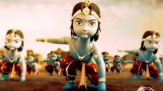 Main Krishna Hoon│Animated Song For Kids  Indian Mythological Song of Krishna For Kids [upl. by Nairret970]