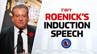 Hockey Hall of Fame Induction Speech Jeremy Roenick [upl. by Crofoot]