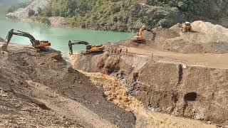 River Diversion for Dam construction 20231107civilconstruction [upl. by Ayanaj253]