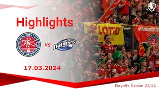 UHC Sparkasse Weißenfels vs Floor Fighters Chemnitz Playoffs HF Spiel 1 Highlights [upl. by Flinn439]