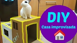 DIY Casita para CONEJO Mundoconejil [upl. by Ursula]