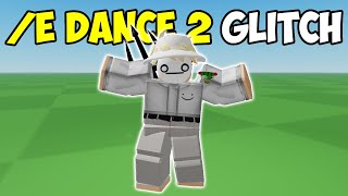 How to glitch through wall on MOBILE e dance2 glitch  Roblox [upl. by Meryl]