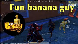 OMG best game M4Yanis amp Banana Guy  Pubgmobile  Funny Moments [upl. by Fenn]