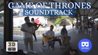 Game of Thrones Soundtrack  3D VR 180 [upl. by Cohlette316]