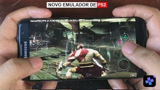 NOVO APP DE JOGOS DE PS2 PARA ANDROID TESTEI GOD OF WAR RODOU  DamonPS2 PRO [upl. by Aynos]