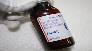 Relent Syrup Review in Hindi  Cough and Cold Syrup  Cetirizine  Ambroxol Uses [upl. by Nenerb]