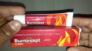 Burnosept Cream review in Hindi जलने की प्रभावी क्रीम [upl. by Cynthea]