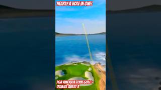 Nearly a Hole in One  PGA America Tour Golf   Oculus Quest 3 golf vr oculus [upl. by Yasmeen]