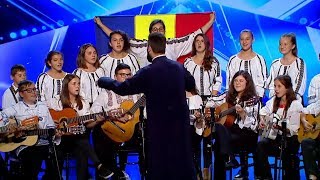 Moment emoționant sustinut de Corul Parohiei Iresti la Romanii au talent [upl. by Kolk296]