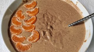 The Easy Way to Boost Your Morning Energy with Chocolate Orange Protein Porridge [upl. by Delahk]