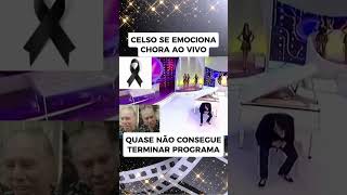 CELSO CHORA AO VIVO criador famosos silviosantos silviosantos [upl. by Annahaj]