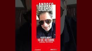 Andrés Calamaro Saludo a Chile [upl. by Catina]