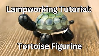 Lampworking Tutorial Making a Glass Tortoise Figurine How to Blow Glass Lampworking Demonstration [upl. by Hiroshi80]