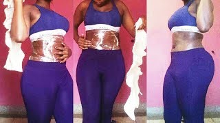 TESTIt Worked For MeLose waist and tummy Inches With Body Wrap  Corset [upl. by Adnaval]