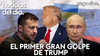 NOTICIAS DEL DÍA el primer gran golpe de Trump Putin advierte a EEUU y Zelensky alerta a Europa [upl. by Lamberto554]