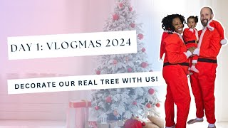 Vlogmas Day 1 Family Christmas Tree Adventure amp Tipsy Elves Onesies [upl. by Allehs]