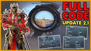 UPDATE 21  FULL CODE SENSITIVITY  CONTROLS  GYRO  Pubg iPad Generations789Air34Mini56 [upl. by Aveneg]