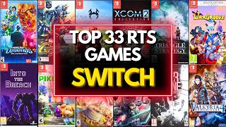 TOP 33 Best Nintendo Switch RTS Games to Play RIGHT Now [upl. by Nyleuqcaj]