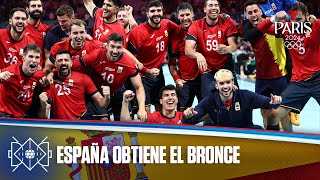 España gana medalla de bronce en Balonmano masculino  Juegos Olímpicos París 2024 [upl. by Harima]