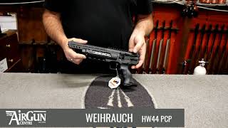 Weihrauch HW44  PCP Air Pistol Review [upl. by Slyke]