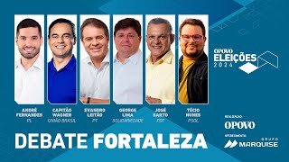 Debate completo à Prefeitura de Fortaleza  Eleições 2024  Assista na íntegra [upl. by Johnathan]