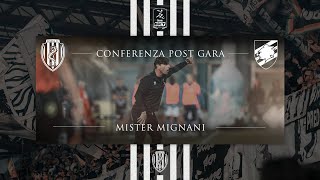 Cesena  Sampdoria Le parole del mister nel post partita [upl. by Bury]