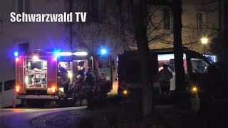 🚨🚒 Großaufgebot der Feuerwehr in ASBSeniorenzentrum Rheinblick in Laufenburg 06012023 [upl. by Conall]