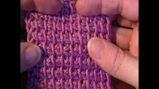 Tunisian Simple Stitch [upl. by Delanos]