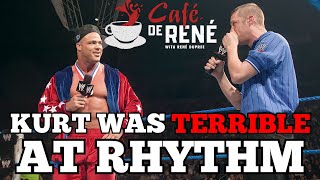 John Cena amp Kurt Angle RAP BATTLE told by Brian Hebner [upl. by Eidod]