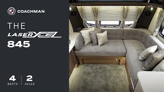 Coachman Caravans Laser Xcel 845 2023 Season [upl. by Aubigny198]