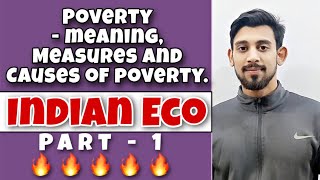 Poverty  Indian economic development  Class  12 [upl. by Tani]