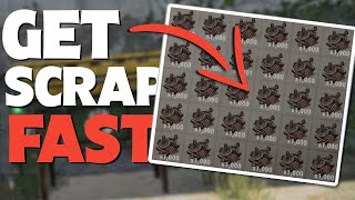 Rust Tips  How To Get Scrap FAST [upl. by Lapointe]