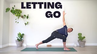 Yoga For Beginners 44 Letting Go 60 min vinyasa yoga [upl. by Madanhoj]