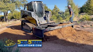 The 1 Skid Steer Box Grader  Demonstration  Skid Steer Solutions [upl. by Gwyneth]