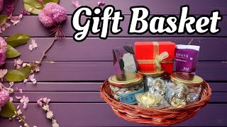 Gift Hampers  Gift Basket for Diwali  Gift box  DIY  Festival  DIY Hampers  Gifts [upl. by Arraek]