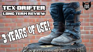 TCX Drifter WP Boots  Long term review after 3 years of riding [upl. by Nadabb]