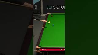 Hossein Vafaeis Shot Of The Season Contender  BetVictor Welsh Open Qualifiers Shorts [upl. by Ettelra]