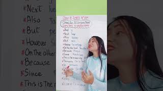 CONNECTORS amp CONJUNCTIONS 😎easyenglishtv aprenderingles [upl. by Lizabeth]