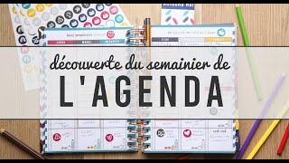 Notre Agenda  comment utiliser le semainier [upl. by Thorwald493]