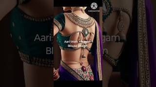 Aari Work Maggam work Blouse Back Neck Designs Designerplanet [upl. by Amie]