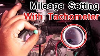 mileage setting with tachometer [upl. by Assirak]